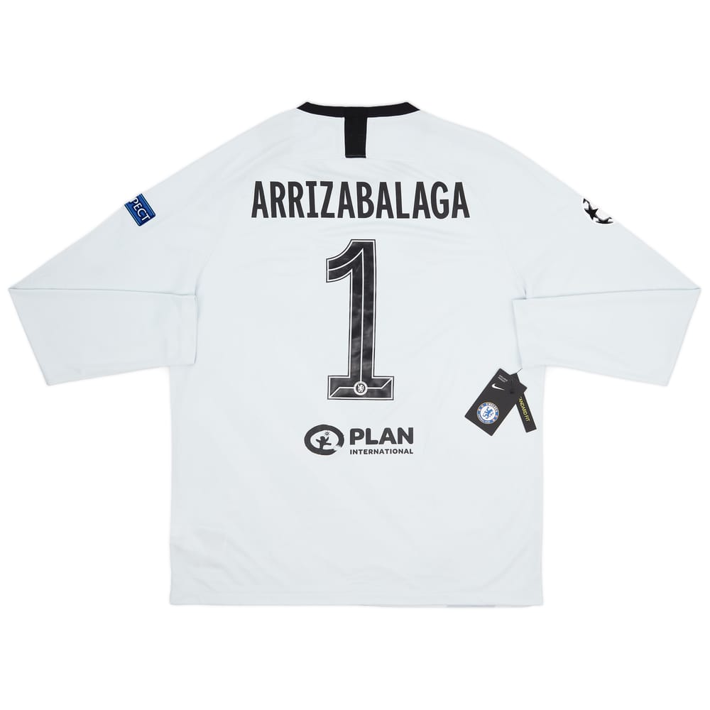 2019-20 Chelsea European GK Shirt Arrizabalaga #1 (XL)
