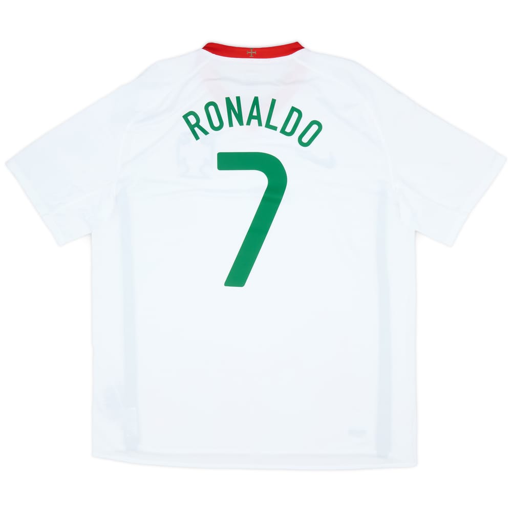 2008-10 Portugal Away Shirt Ronaldo #7 (XL)