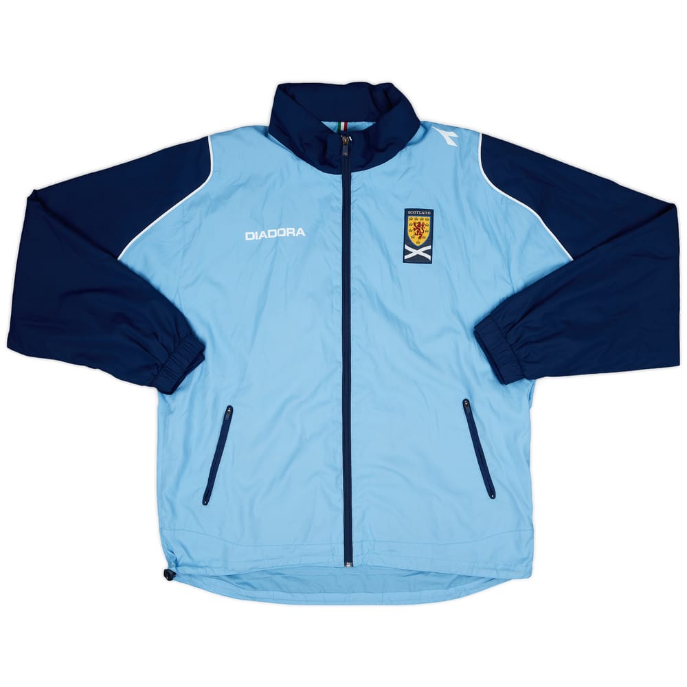 2008-10 Scotland Diadora Hooded Rain Jacket - 7/10 - (XL)