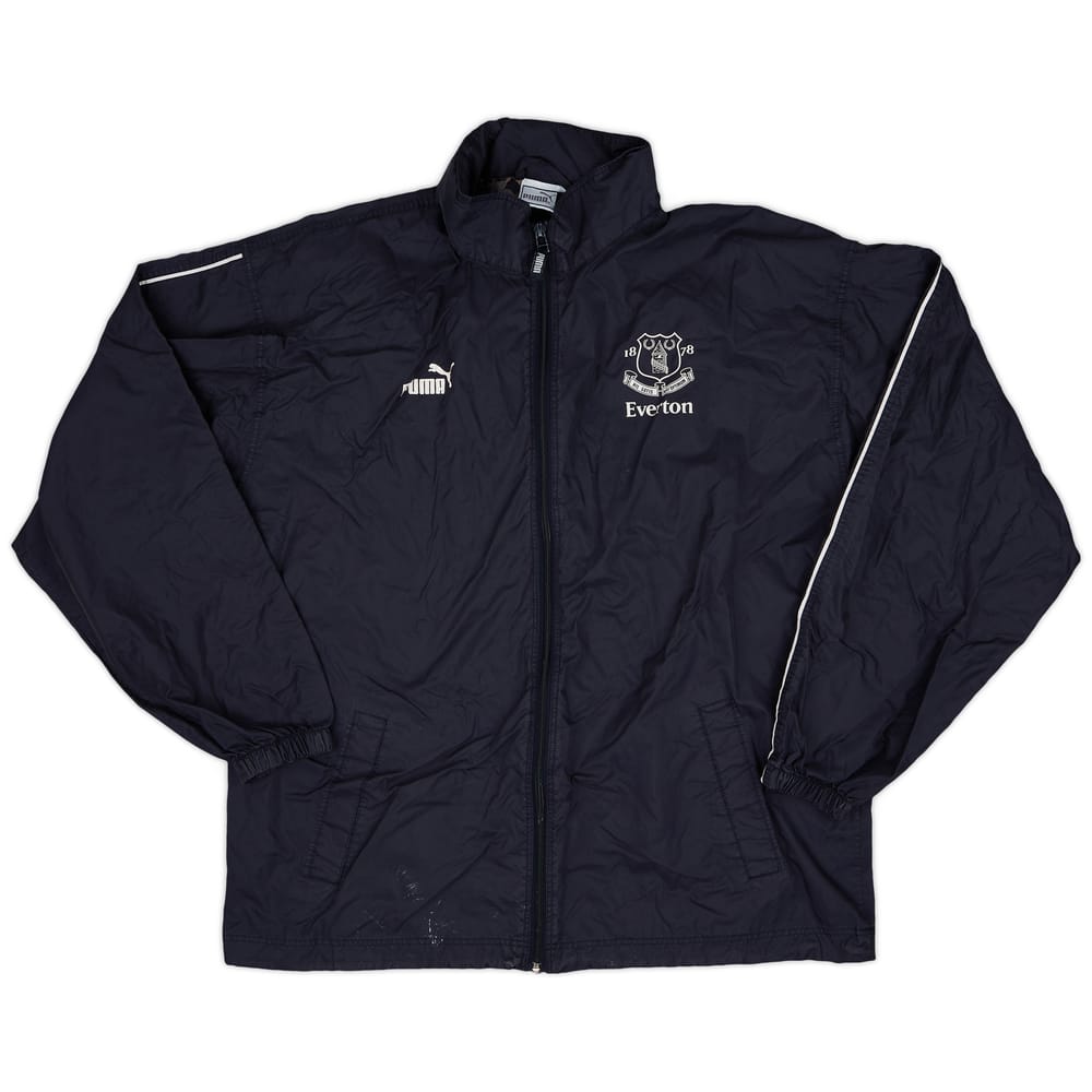 2002-04 Everton Puma Hooded Rain Jacket - 5/10 - (L)