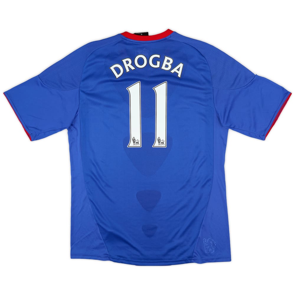 2010-11 Chelsea Home Shirt Drogba #11 (L)