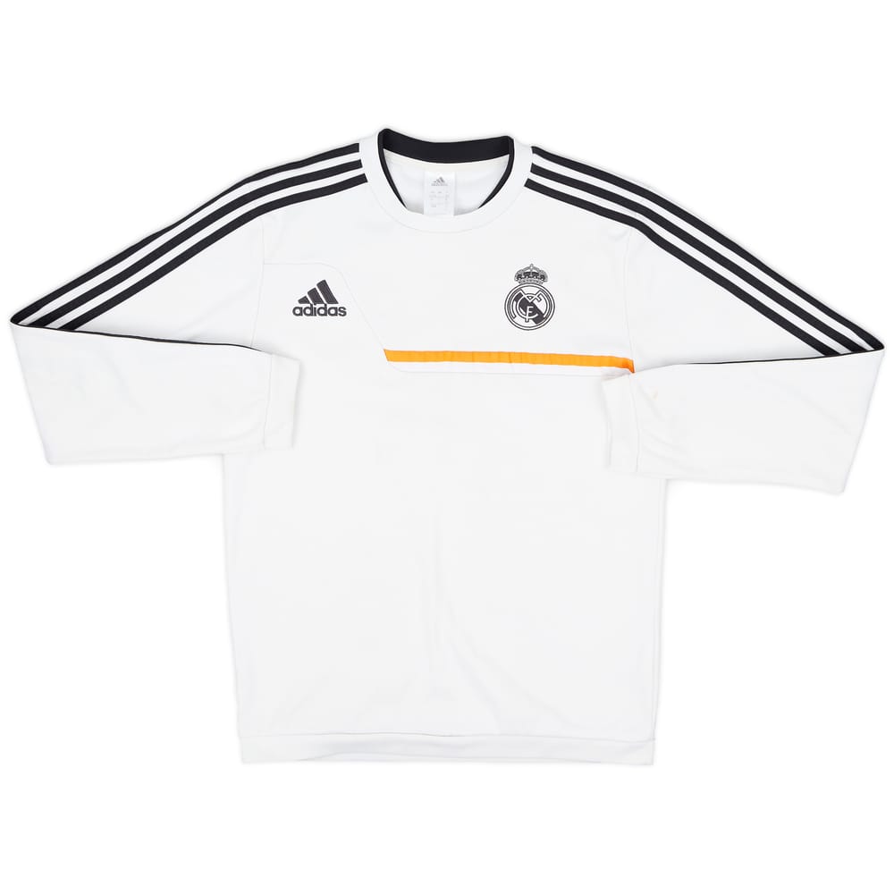 2013-14 Real Madrid adidas Sweat Top - 7/10 - (XL.Boys)