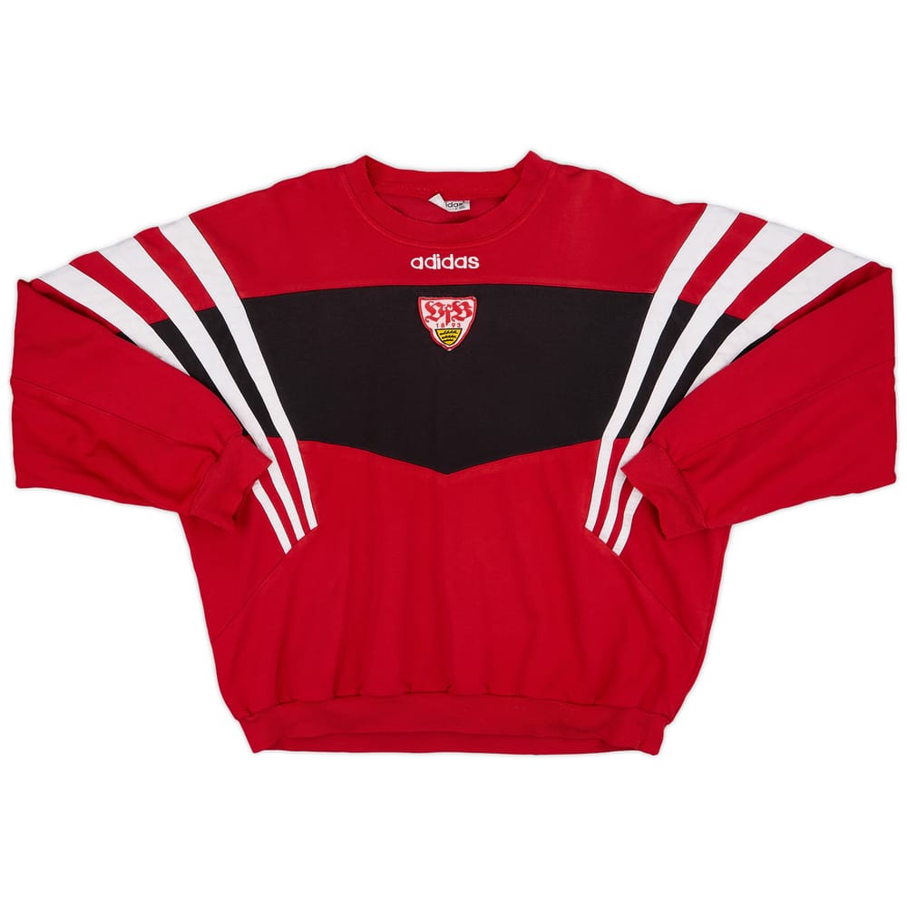 1997-98 Stuttgart adidas Sweat Top - 8/10 - (XL)