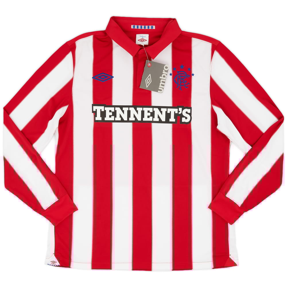 2010-11 Rangers Away L/S Shirt (L)