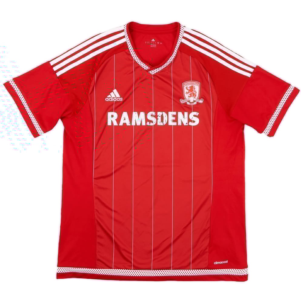 2015-16 Middlesbrough Home Shirt - 4/10 - (L)