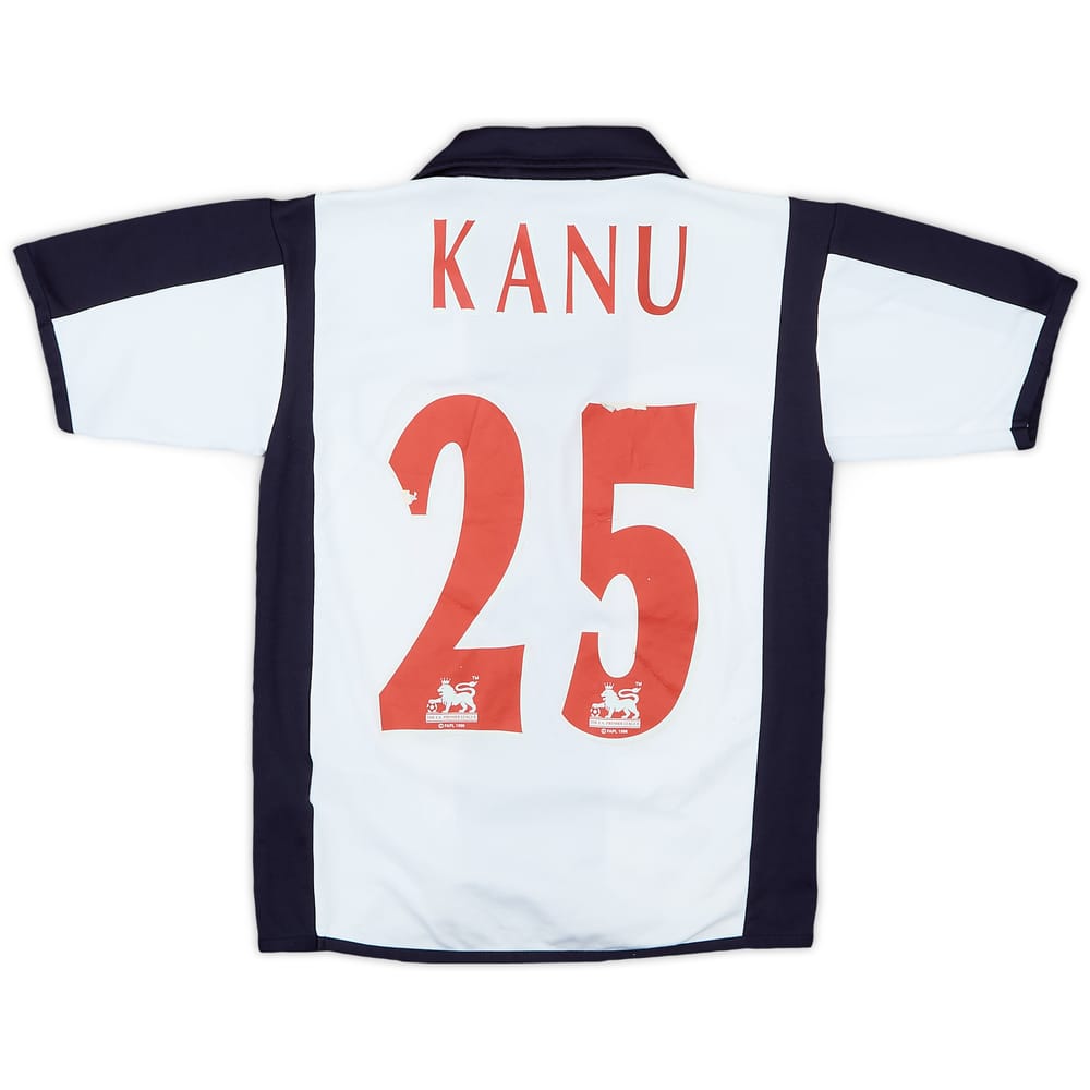 2005-06 West Brom Home Shirt Kanu #25 - 5/10 - (7-8 Years)