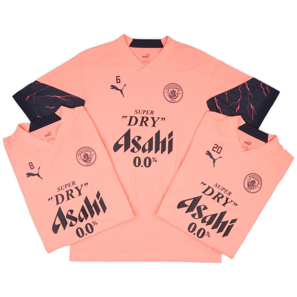2024-25 Manchester City Player Issue Training Shirt # (M)