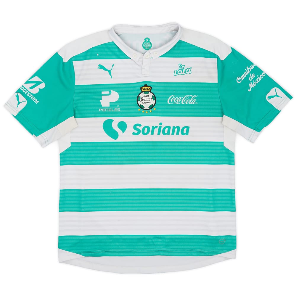 2015-16 Santos Laguna Home Shirt - 7/10 - (XL)