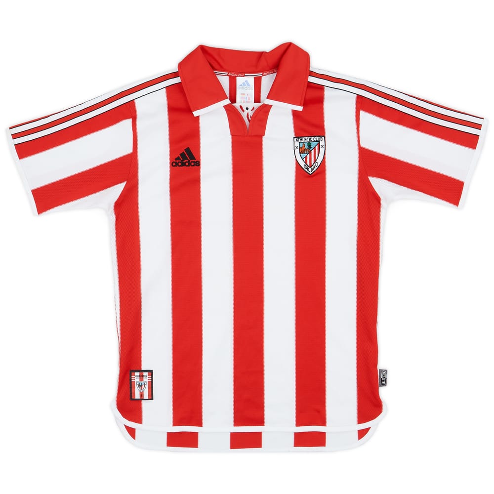1999-01 Athletic Bilbao Home Shirt - 8/10 - (XL.Boys)