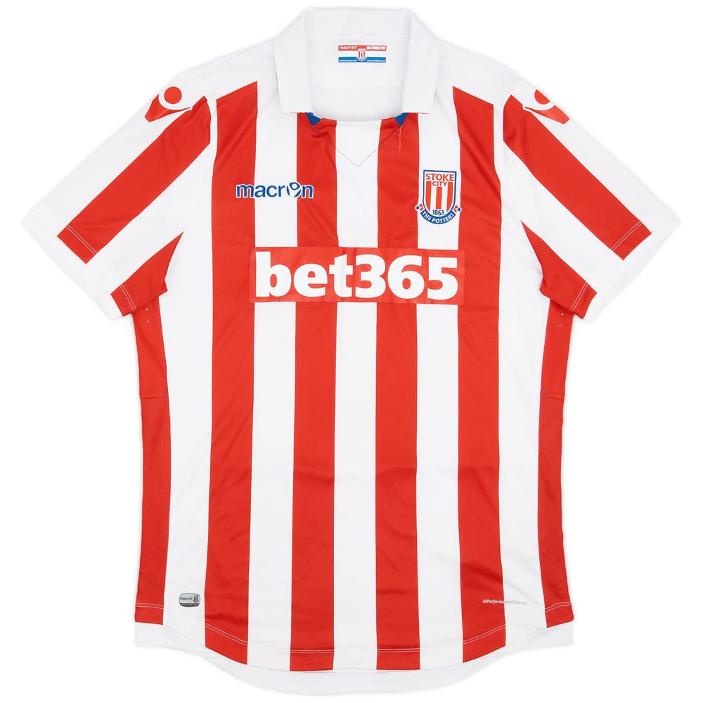 2016-17 Stoke City Home Shirt - 7/10 - (XXL)