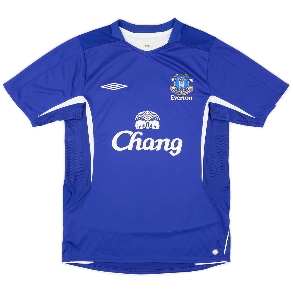 2005-06 Everton Home Shirt - 9/10 - (S)