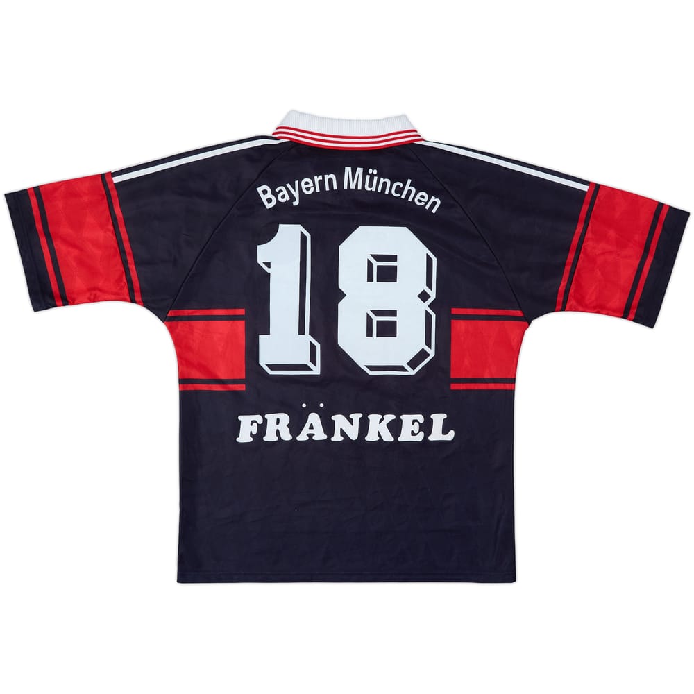 1997-99 Bayern Munich Home Shirt Frankel #18 - 8/10 - (L)