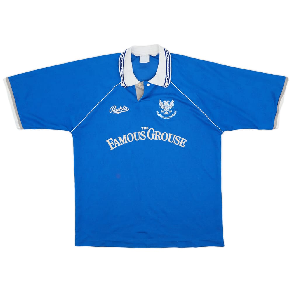 1991-93 St Johnstone Home Shirt - 6/10 - (M)