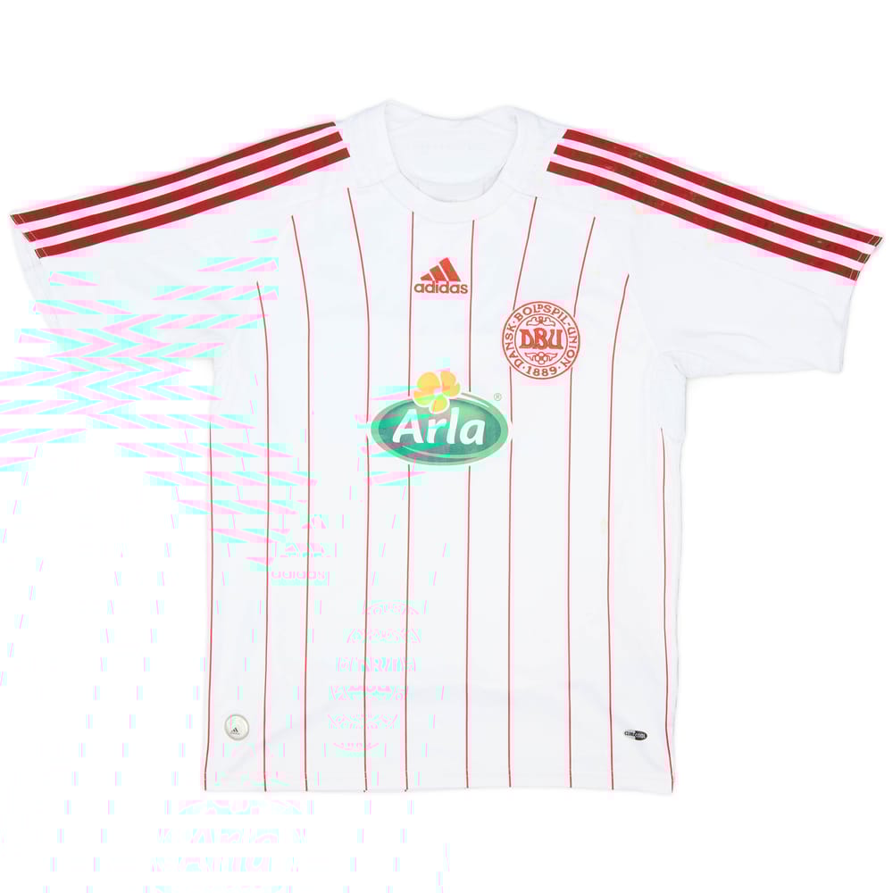 2008-10 Denmark 'Fodboldskole 2009' Away Shirt - 6/10 - (L.Boys)