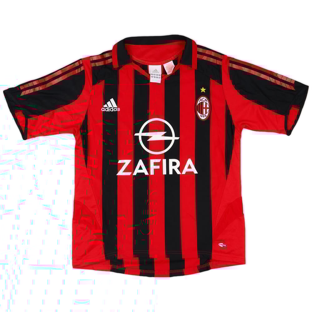 2005-06 AC Milan Home Shirt - 9/10 - (L.Boys)