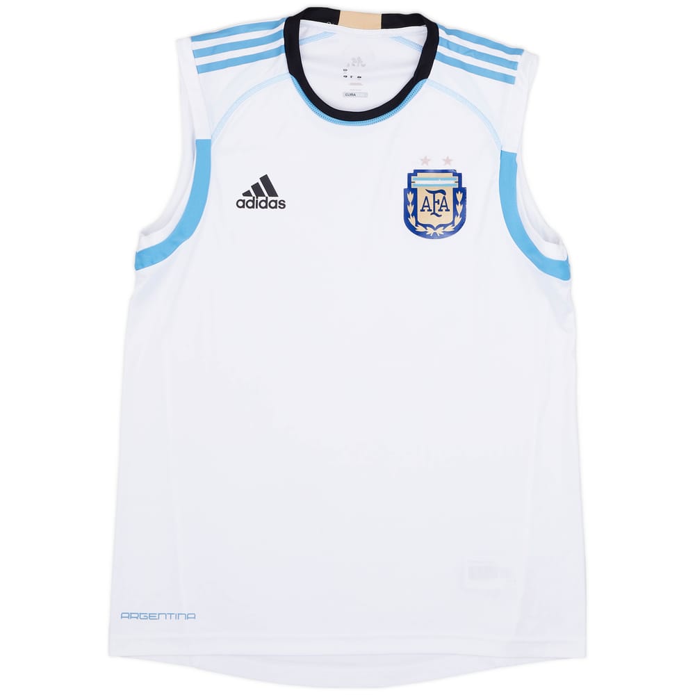 2010-11 Argentina adidas Training Vest - 9/10 - (M)