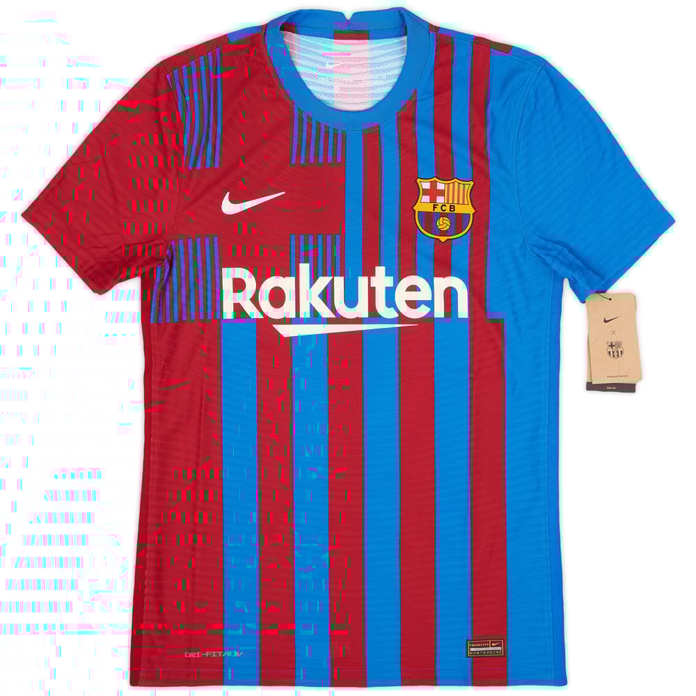 2021-22 Barcelona Authentic Home Shirt (S)