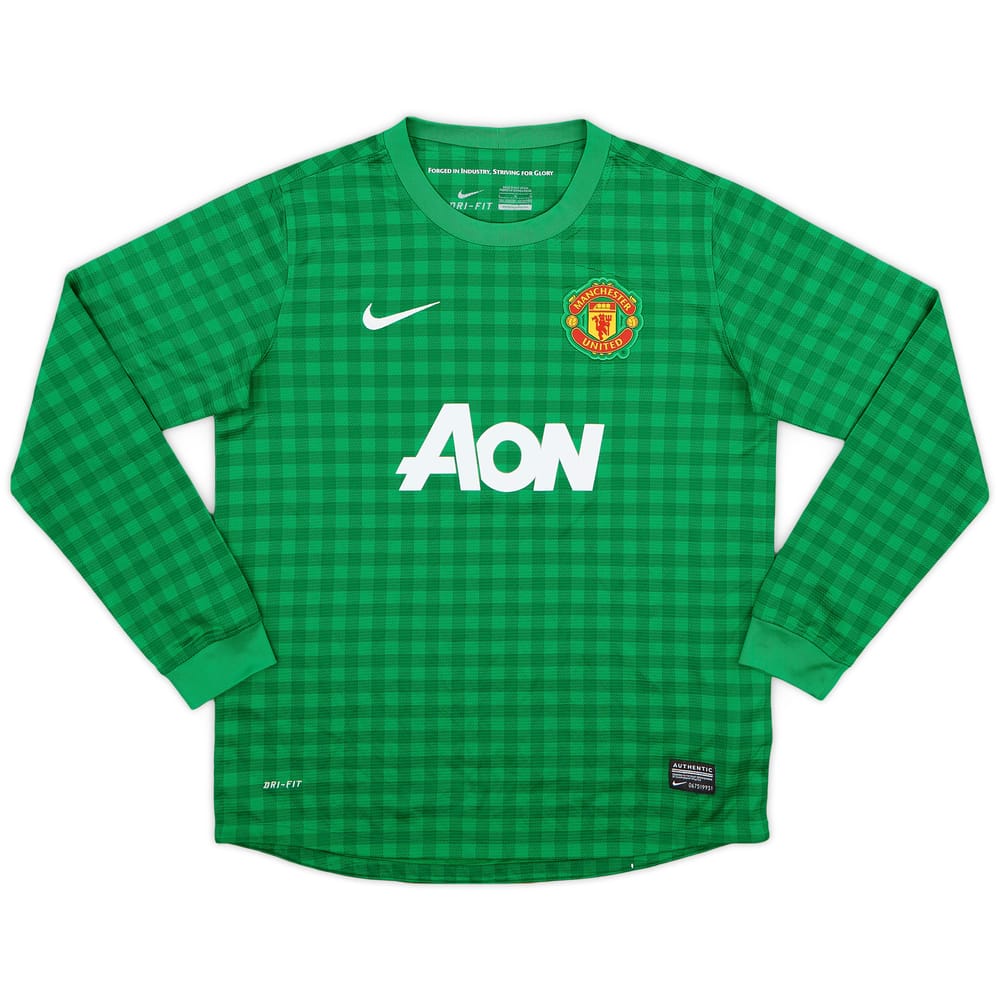 2012-13 Manchester United GK Away Shirt - 9/10 - (L.Boys)