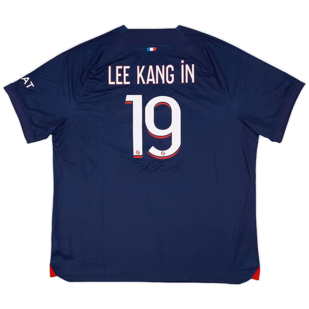 2023-24 Paris Saint-Germain Home Shirt Lee Kang In #19 (XXL)