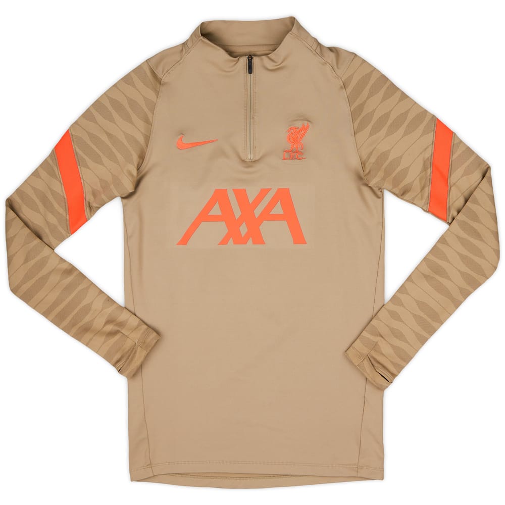 2021-22 Liverpool Nike 1/4 Zip Drill Top - 8/10 - (XS)