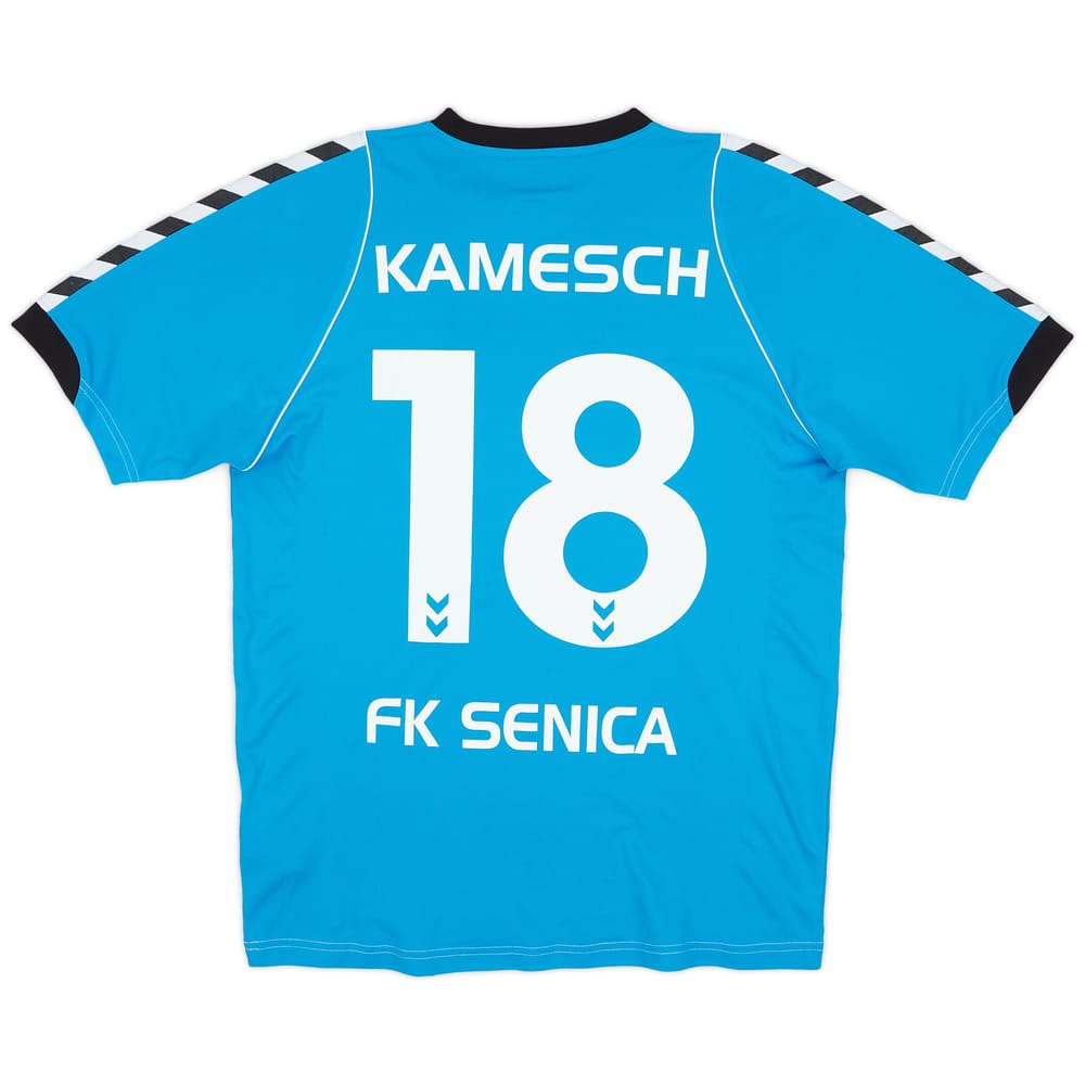 2013-14 FK Senica Match Issue GK Shirt Kamesch #18
