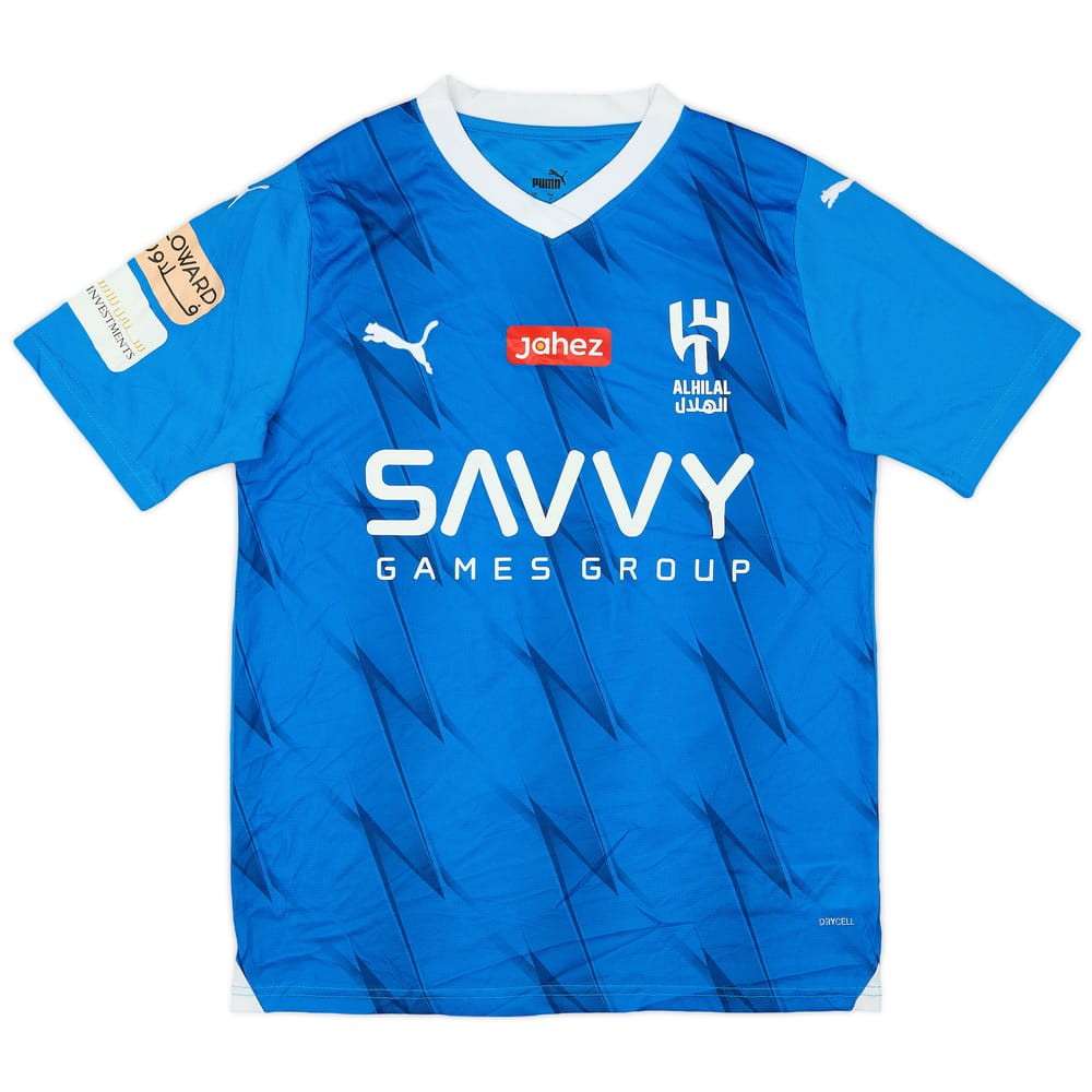 2023-24 Al-Hilal Home Shirt - 7/10 - (S)