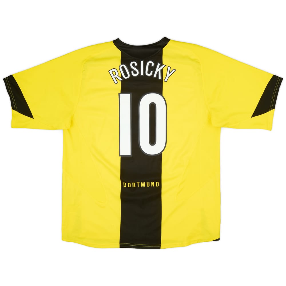 2005-06 Borussia Dortmund Home Shirt Rosicky #10 - 5/10 - (XL)
