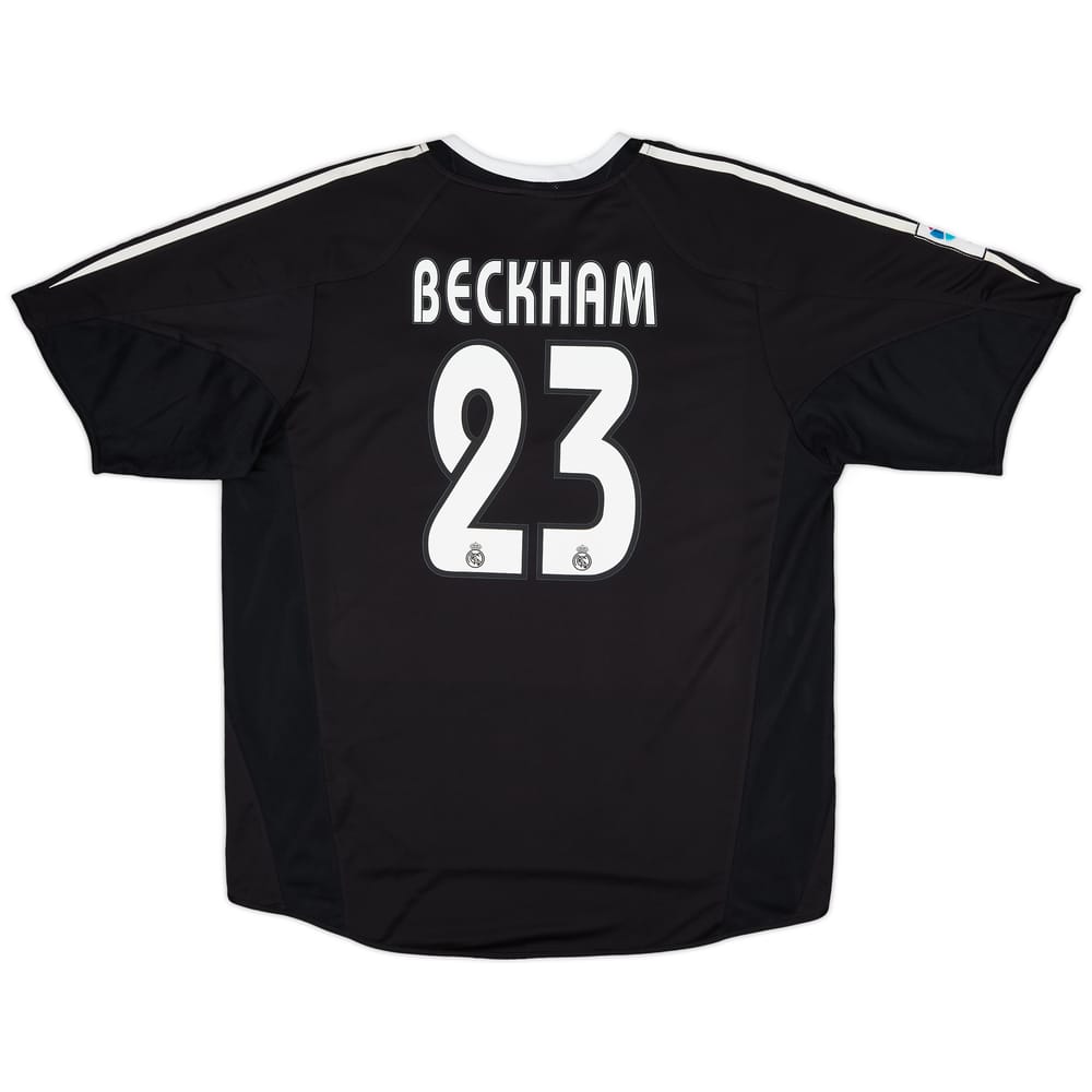 2004-05 Real Madrid Away Shirt Beckham #23 (L)