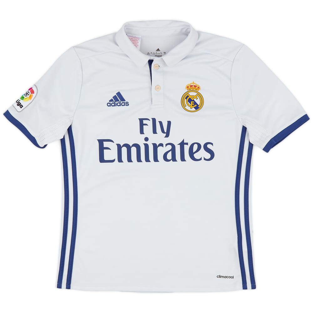 2016-17 Real Madrid Home Shirt - 7/10 - (L.Boys)