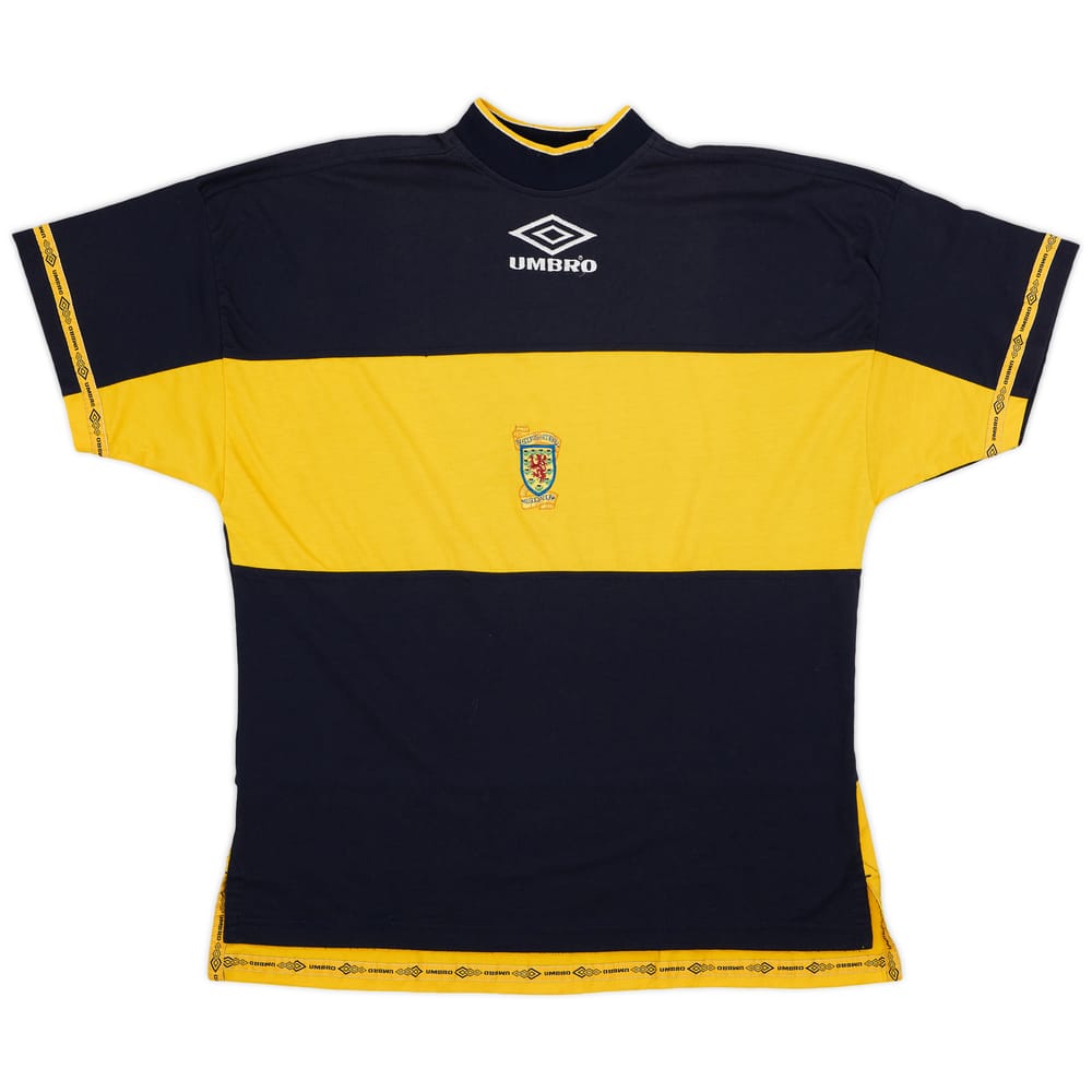 1998-99 Scotland Umbro Training Shirt - 8/10 - (XL)