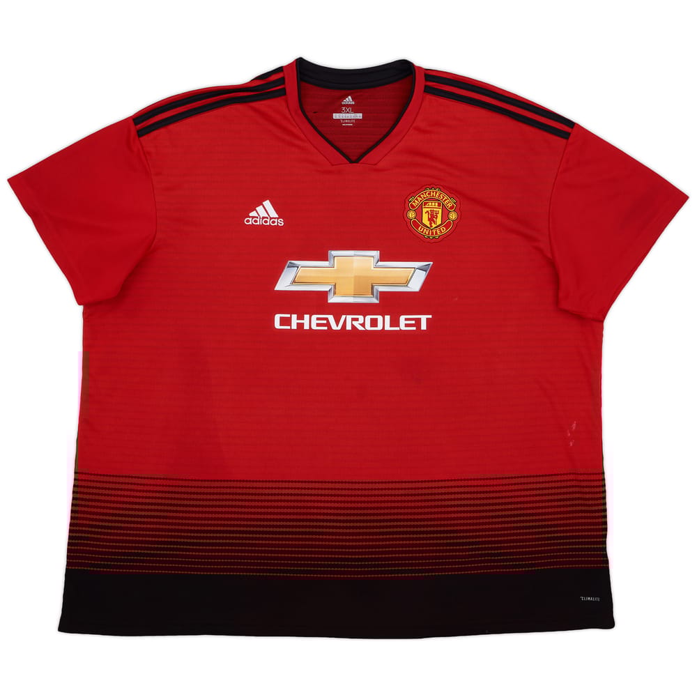 2018-19 Manchester United Home Shirt - 7/10 - (3XL)