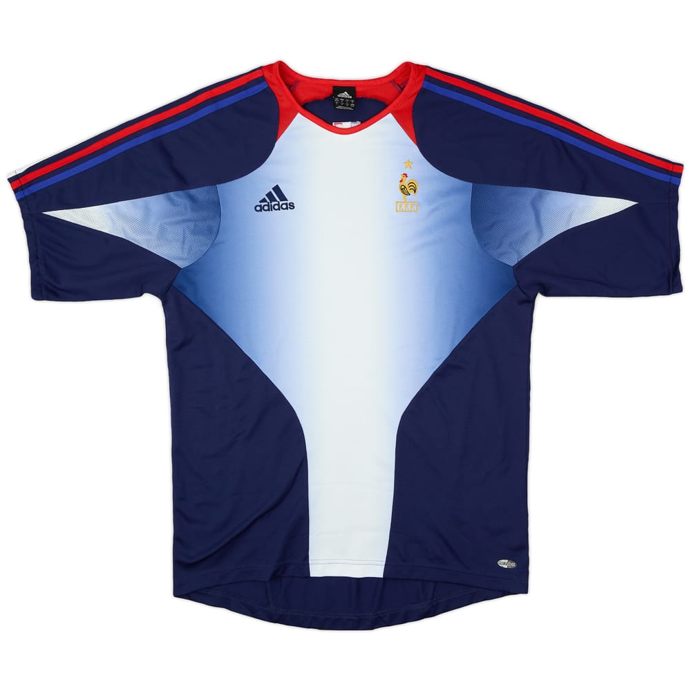 2004-05 France adidas Training Shirt - 8/10 - (M/L)