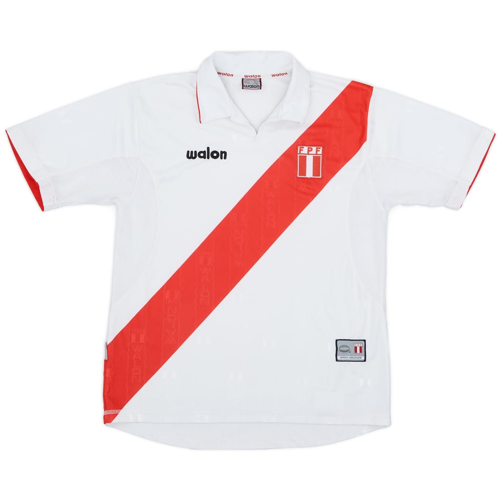2002 Peru Home Shirt - 8/10 - (M)