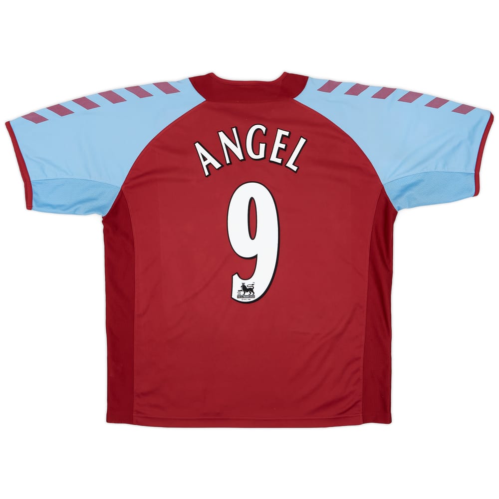 2004-05 Aston Villa Home Shirt Angel #9 - 7/10 - (XXL)