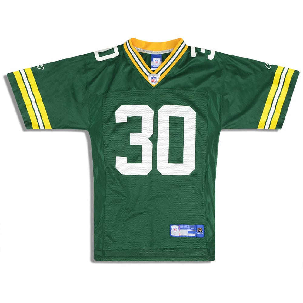 2005-06 Green Bay Packers Green #30 Reebok On Field Jersey (Home) XL