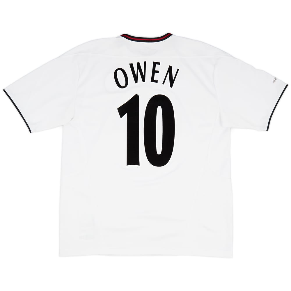 2003-04 Liverpool Away Shirt Owen #10