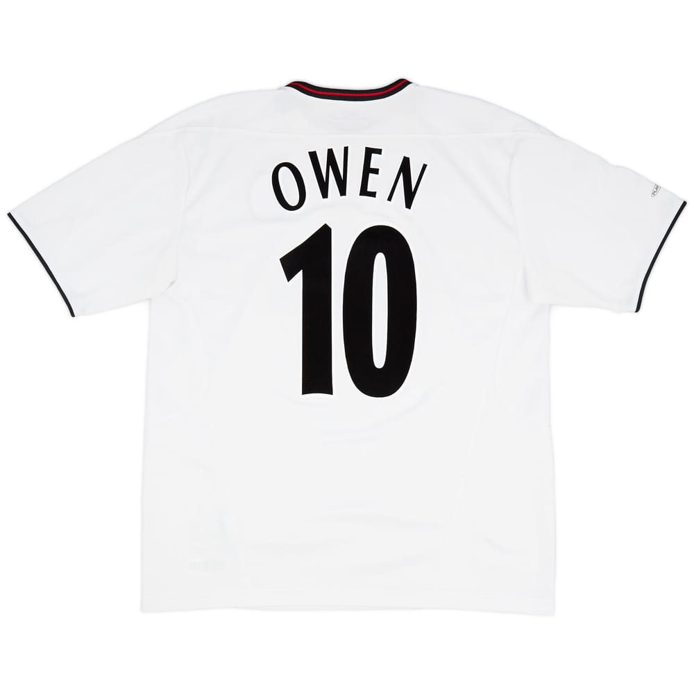 2003-04 Liverpool Away Shirt Owen #10 - 6/10 - (S)
