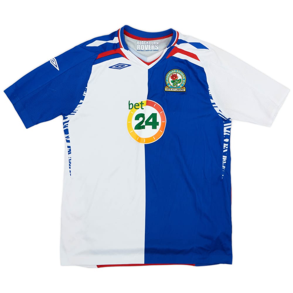 2007-08 Blackburn Home Shirt - 7/10 - (XL.Boys)