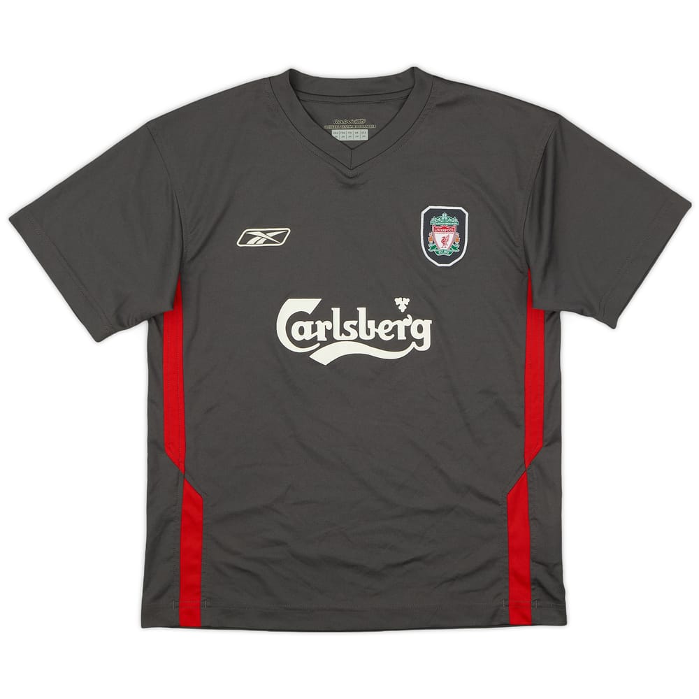 2004-05 Liverpool Rebook Training Shirt - 8/10 - (M.Boys)