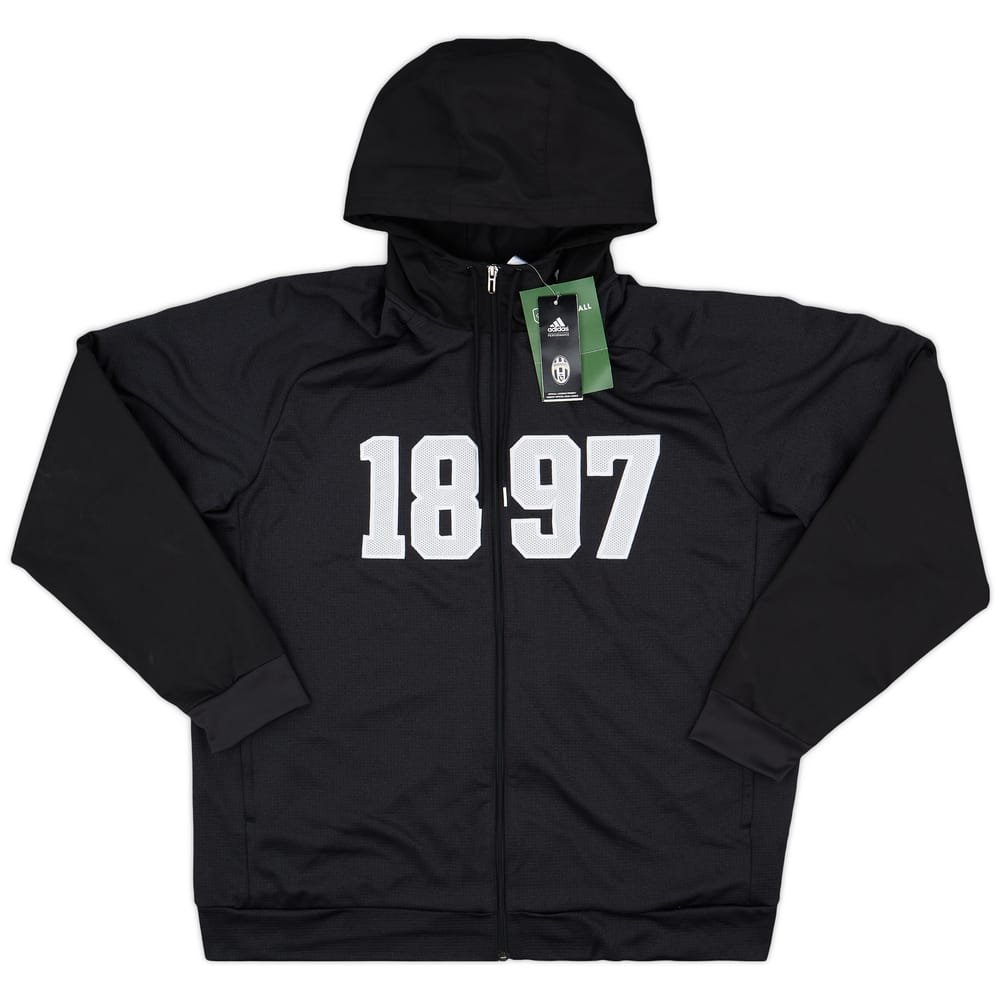 2015-16 Juventus adidas Hooded Zip Jacket (XXL)