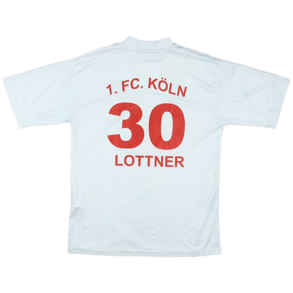 2000-01 FC Koln Home Shirt Lottner #30 - 5/10 - (XL)