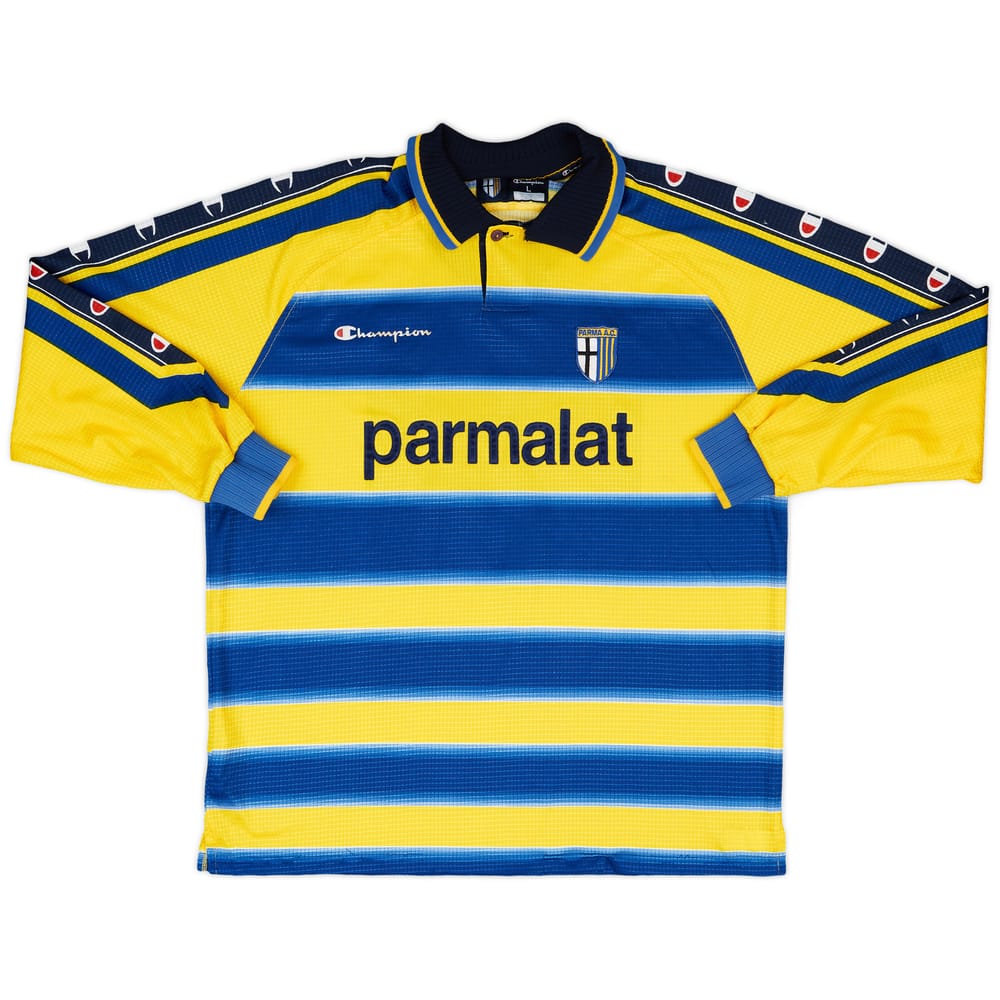 1999-00 Parma Match Issue Home L/S Shirt #5