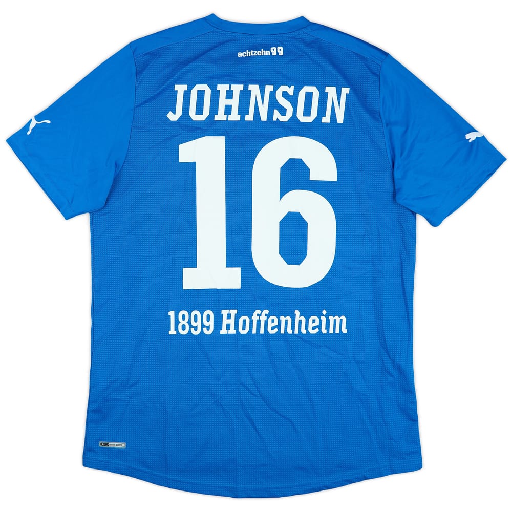 2011-12 TSG Hoffenheim Home Shirt Johnson #16 - 8/10 - (L)