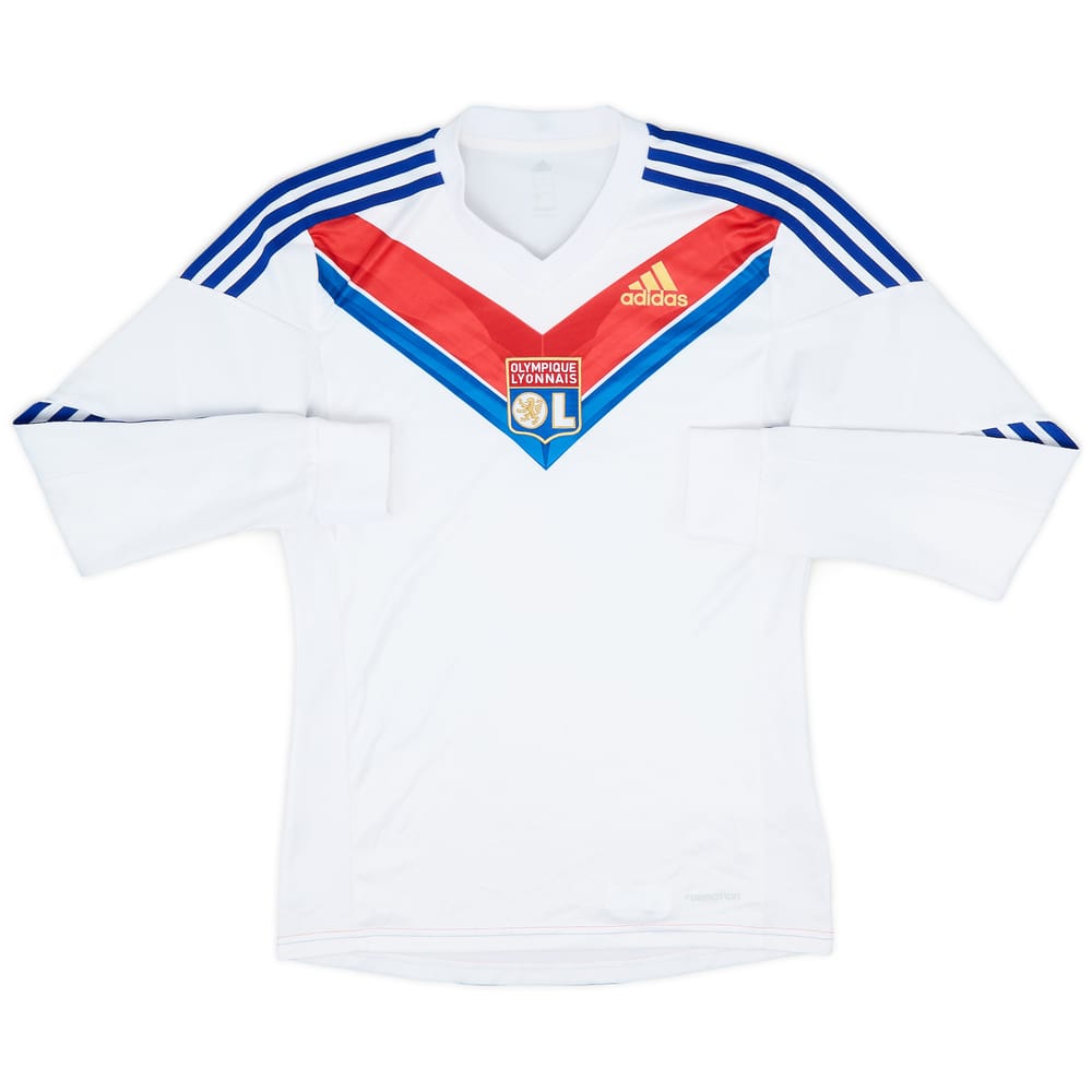 2013-14 Lyon Player Issue Home L/S Shirt - 9/10 - (M)