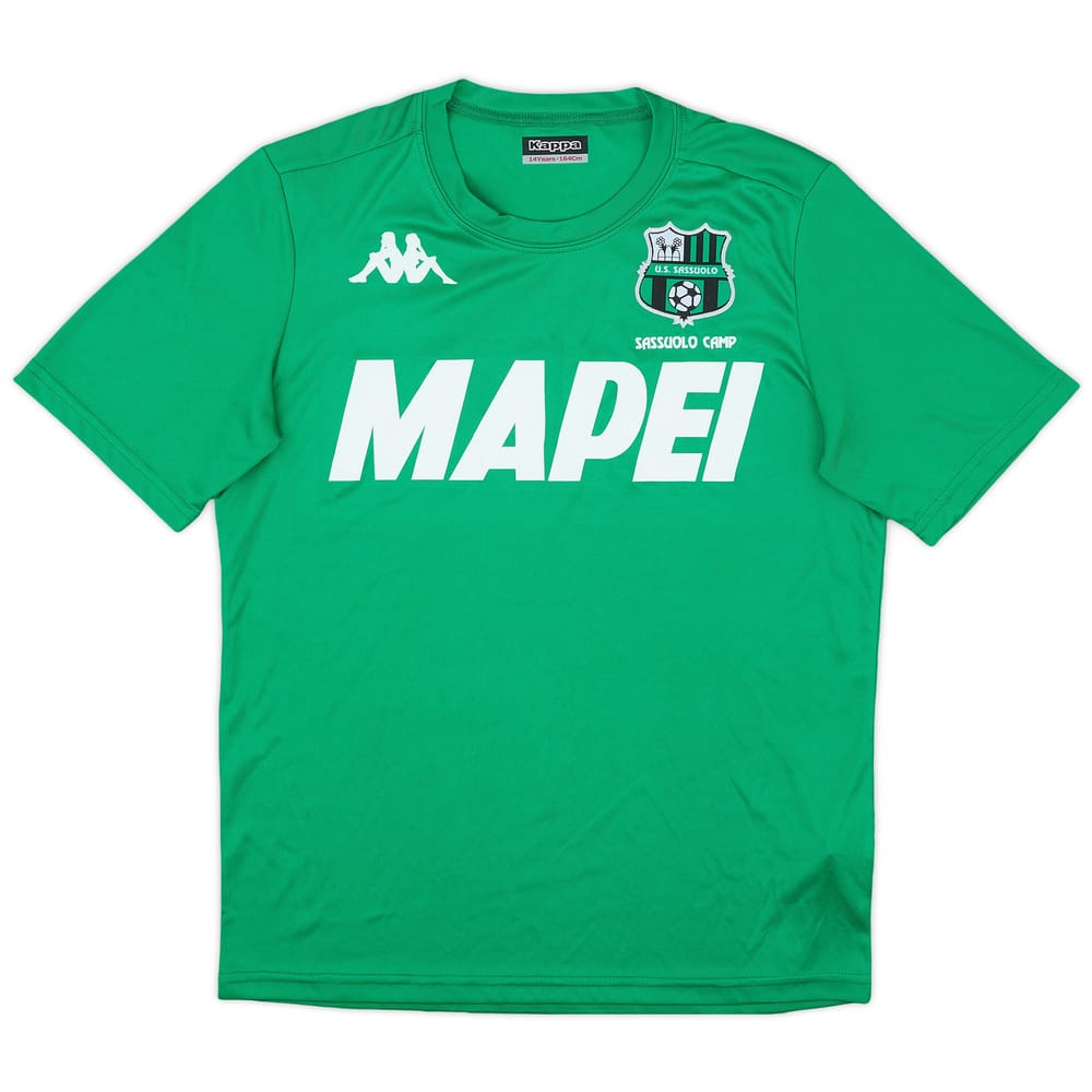 2019-20 Sassuolo Camp Kappa Training Shirt - 8/10 - (XL.Boys)