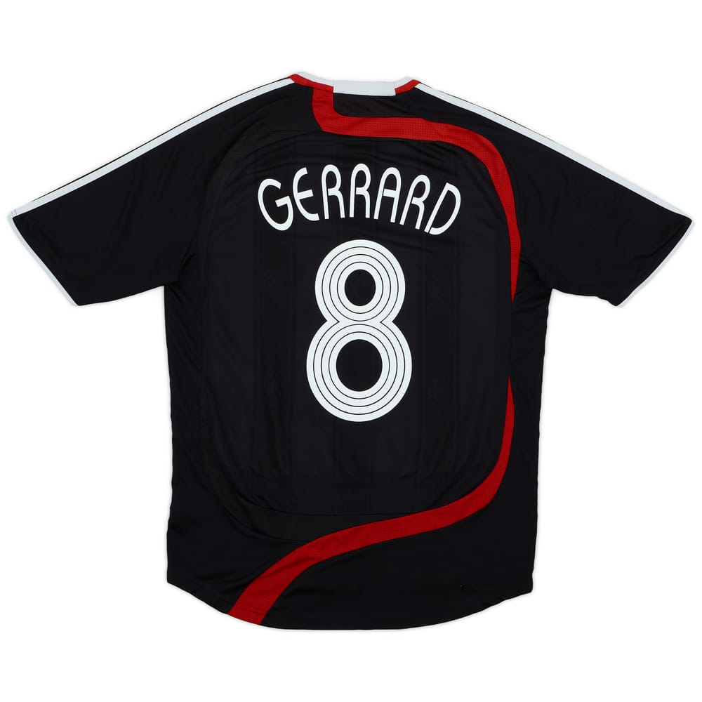 2007-08 Liverpool Third Shirt Gerrard #8 - 6/10 - (L)