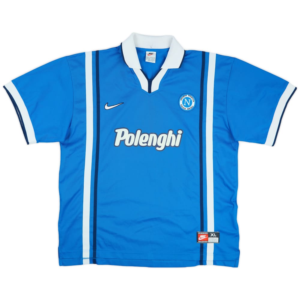 1997-98 Napoli Home Shirt - 8/10 - (XL)