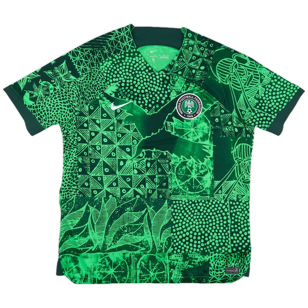 2022-24 Nigeria Home Shirt - 8/10 - (XL)
