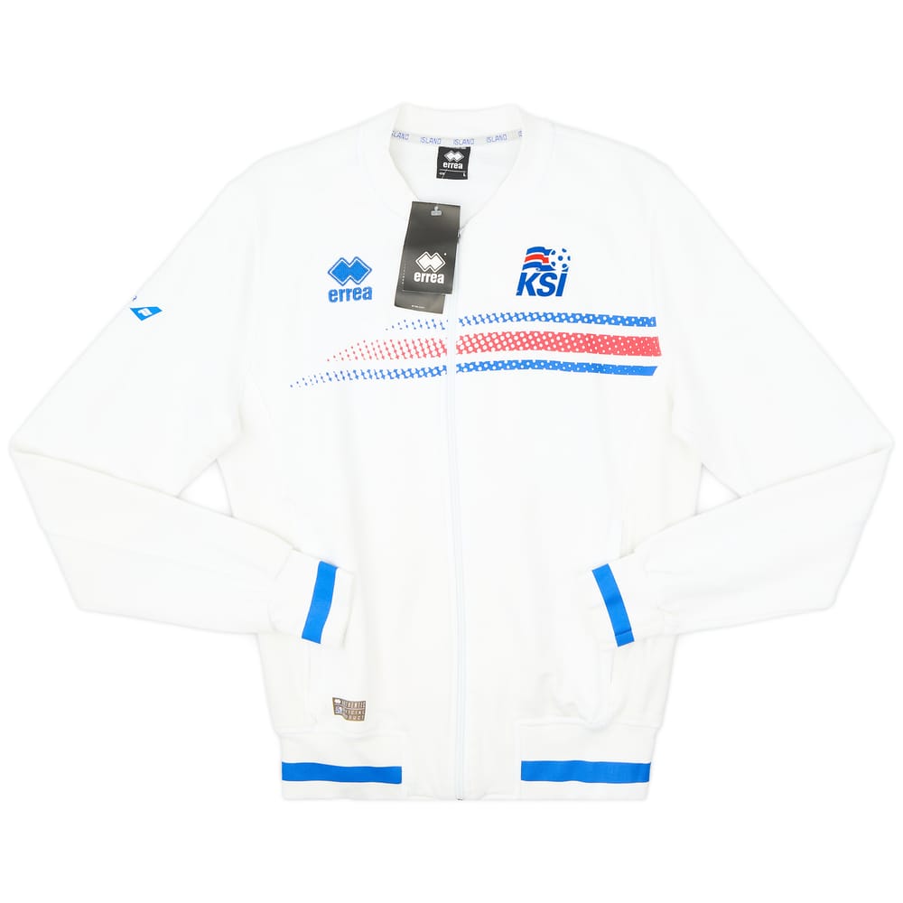 2016-17 Iceland Errea Track Jacket - 9/10 - (L)