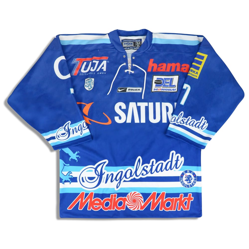 2007-08 ERC Ingolstadt Treille #7 Ice Gear Jersey (Home) XL